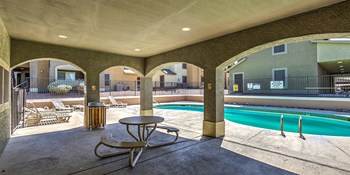 Pool, Pool Patio & Pool Ramada at Bella Vita in Bullhead City, AZ